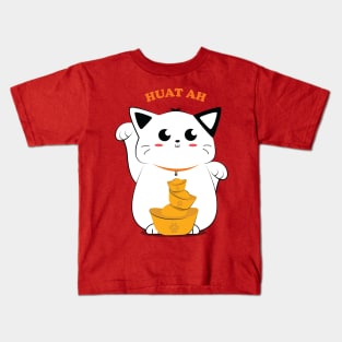 Huat Ah Cat T-Shirt Kids T-Shirt